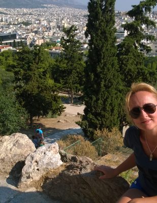 Vista de Atenas desde el Partenón