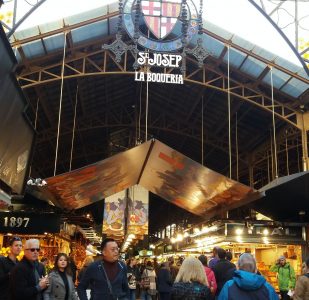 Entrada Mercado de la Boquería