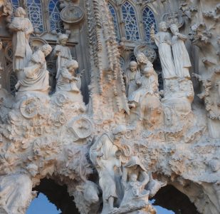 Entrada a Sagrada Familia