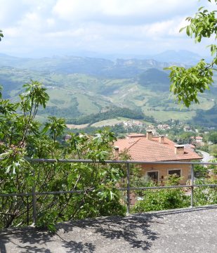 Paisaje desde el Monte Titano